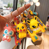 Silicone Duck Ghost KeyChain Dream Baby Elf Hot Schoolbag Phone Key Chain