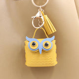 Small Owl Bag Keychain for Women Handbag