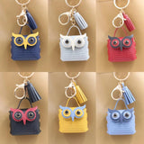 Small Owl Bag Keychain for Women Handbag