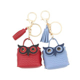 Small Owl Bag Keychain for Women Handbag