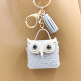 Small Owl Bag Keychain for Women Handbag