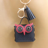 Small Owl Bag Keychain for Women Handbag