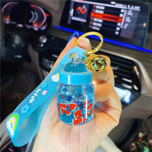 Fruit Bottle Floating Bottle Lanyard Mobile Phone Pendant Gift