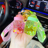 Fruit Bottle Floating Bottle Lanyard Mobile Phone Pendant Gift