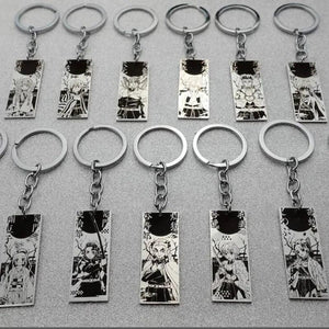 Anime Keychain Ghost Slayer Key Ring Two-dimensional Anime Demon
