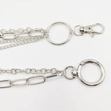 Punk Alloy Pants Trouser Chain Key Chain Ring Wallet Keychain