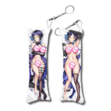 Idol Master Mini Dakimakura Pendant Keychain Anime Cute Body Pillow Bag Charm
