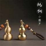 Chinese Style Copper Gourd Keychain Pendant