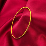 4Pcs/Lot Dubai Bangles for Women Men 24k Ethiopian Bracelets African Jewelry