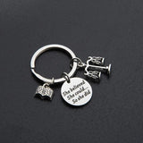 She Believed She Could So She Did Keychain Law School Graduation Gift