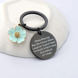 Ohana Keychain Hibiscus Charm Hawaiian Family Gift Boys Girls