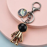 Acrylic Robot Spaceman Keychain Universe Planet Key Chain Girls Gift