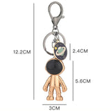 Acrylic Robot Spaceman Keychain Universe Planet Key Chain Girls Gift