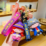 Anime Doll Keychain For Women Car Bag Resin Pendant Key Ring