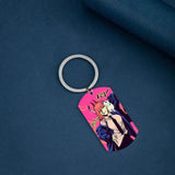 Chainsaw Man Anime Keychain Cosplay Manga Key Accessories Titanium Keyring