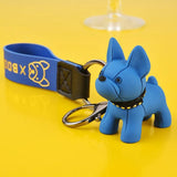 Bulldog Doll Keychain Bag Pendant Car Key Charm Gift Keyring Trinket