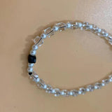 Rainbow Phone Chain DIY Pearl Lanyard for Women Unisex