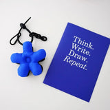 Green Couples Matching Bag Charm Flower Keychain Boyfriend Gift