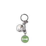 Kpop key chain Double Picture Metal Keychain Star Same Peripheral
