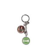 Kpop key chain Double Picture Metal Keychain Star Same Peripheral