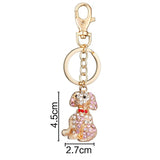 Dalmatian Keychain for Women, Bag Pendant
