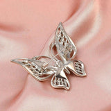 Wedding Animal Pearl Rhinestone Brooch Butterfly Sparkling Insect Clothing Acces
