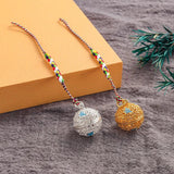 Cloisonne Caller Locket KeyChain Music Ball Aromatherapy Diffuser