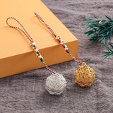 Cloisonne Caller Locket KeyChain Music Ball Aromatherapy Diffuser