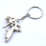 Keychain Car Paint Painter Spray Keyring Spayer Refueling Gun Model Key Chain