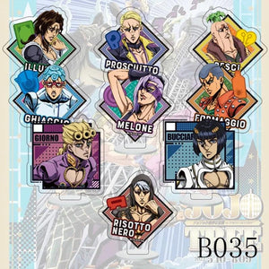 JoJo's Bizarre Adventure Jotaro Keychain Cosplay Accessory