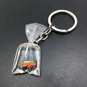 Resin Tropical Fish Keychain for Women