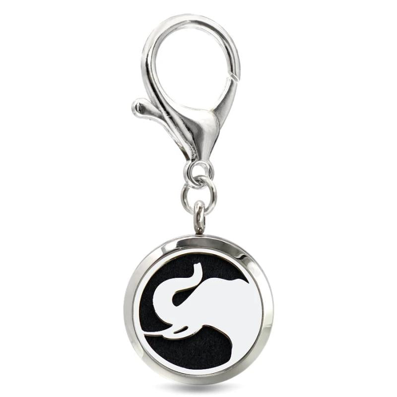 Starfish Chain Oil Perfume Diffuser 30mm Magnetic Locket Key Ring