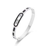 Zircon Hollow Out Shell Bracelet Gift For Women