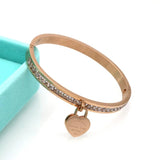 Crystal Bracelets & Bangles Love Heart Bracelet For Women