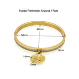 Crystal Bracelets & Bangles Love Heart Bracelet For Women