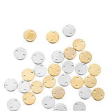Stainless Steel Square Pendants Charms DIY Jewelry Making 20-50pcs/lot