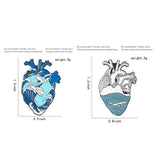 Cartoon TV Show Enamel Pin Sets - Koala Sloth Cat Ocean Heart Brooches Badges