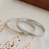 Rectangular Lattice Bracelets Bangles Stainless Steel Cuff Engraved Wristband