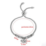 Silver Titanium Chain Link Bracelet Steel Jewellery