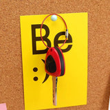 10Pcs Stainless Steel Carabiner Key Holder Keyrings Cable Rope Key Chain