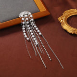 Metal Chain Tassel Jellyfish Brooch Alloy Long Brooches And Pins