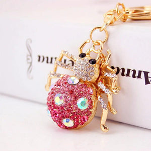 Spider Cartoon Key Chain Metal Pendant Bag Accessories