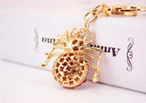 Spider Cartoon Key Chain Metal Pendant Bag Accessories