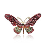 Vintage Butterfly Brooch Pin Insect Big Brooch For Scarf