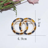 Retro Enamel Star Sky Rainbow Brooch Women Accessories
