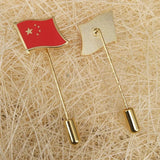 Map Flag National Emblem Brooch Badges Lapel Pins