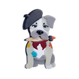 Acrylic Cats Dogs Brooches Cartoon Pets Brooch Lapel Pins Party Jewelry