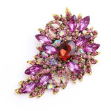Muylinda Crystal Water-drop Brooches for Women Pendant Style Pins