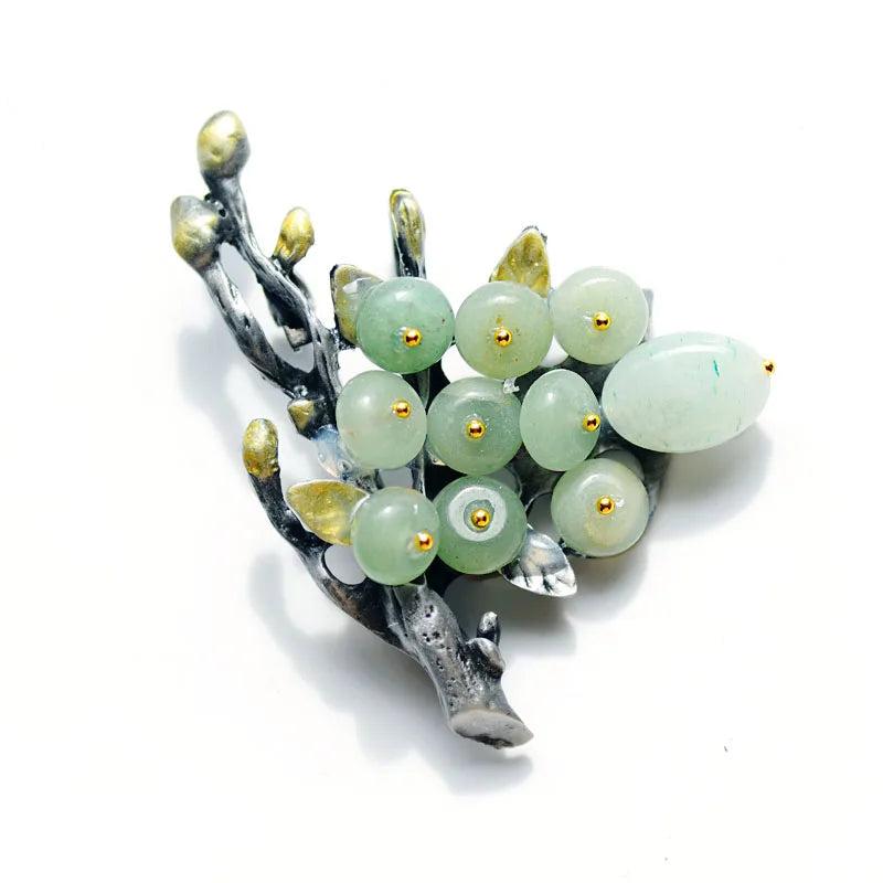 Muylinda Vintage Stoned Brooch Pins for Women