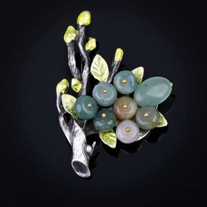 Muylinda Vintage Stoned Brooch Pins for Women